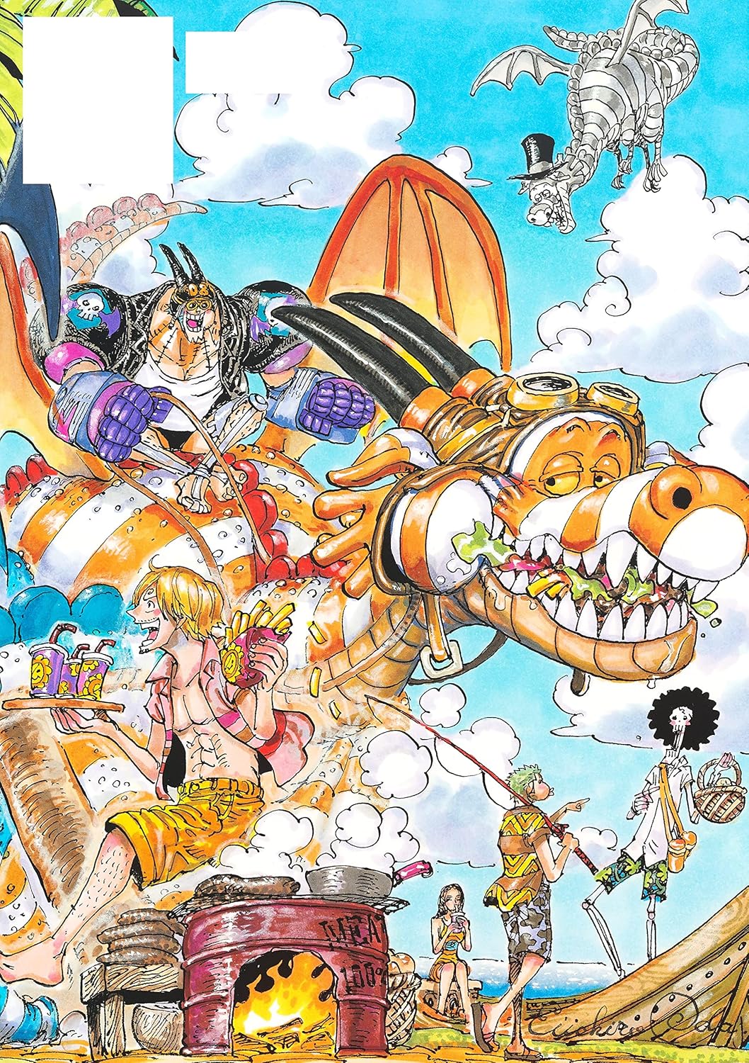 ONE PIECE 尾田榮一郞畵集 COLOR WALK 10